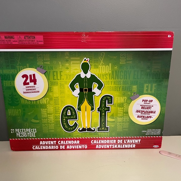 jakks | Toys | Buddy The Elf Advent Calendar If Youre A Fan This Is Worth  The Purchase | Poshmark
